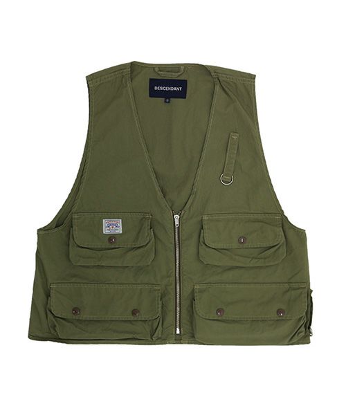 DESCENDANT＞ POND FISHING VEST | MAKES ONLINE STORE