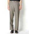 ＜marka / MARKAWARE＞FLAT FRONT TROUSERS ORGANIC WOOL TROPICAL