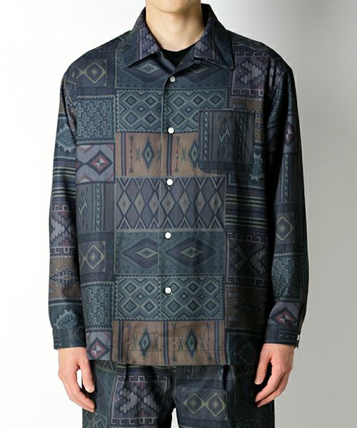 Children of the discordance＞PERSONAL DATA PRINT SHIRT L/S | MAKES