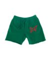 ＜SAINT MICHAEL＞SWEAT SHORTS_LOGO GREEN