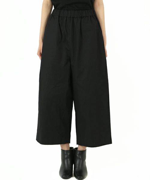 ＜ECOLE DE CURIOSITES＞PIERRE SOFT COTTON TWILL PANTS