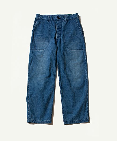 ＜A.PRESSE＞US Navy Denim Baker Pants