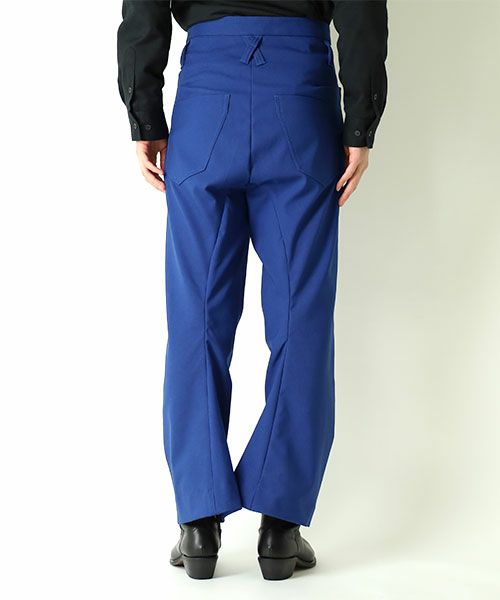 KOZABURO＞HOPSACK 3D SHAPED TROUSERS | MAKES ONLINE STORE