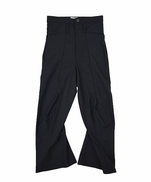 KOZABURO＞HOPSACK 3D SHAPED TROUSERS | MAKES ONLINE STORE