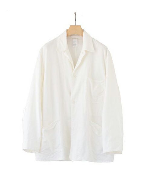 ＜COMOLI＞ホワイト 1938ジャケット（V01-01022）