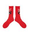 ＜SAINT MICHAEL＞SOCKS_EYE RED