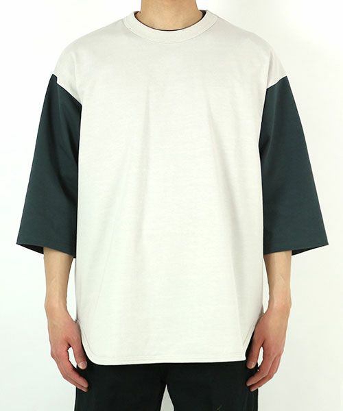 ＜marka / MARKAWARE＞BASEBALL TEE