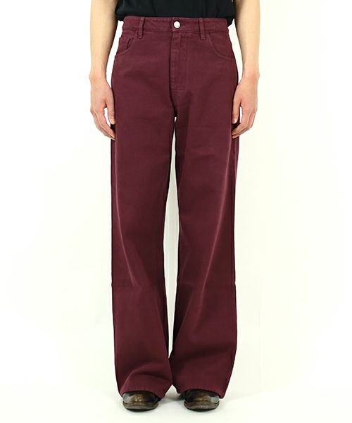 RAF SIMONS＞Wide fit denim pants | MAKES ONLINE STORE