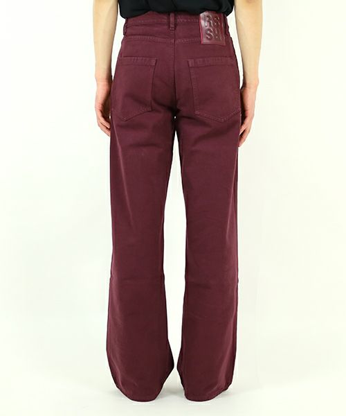 RAF SIMONS＞Wide fit denim pants | MAKES ONLINE STORE