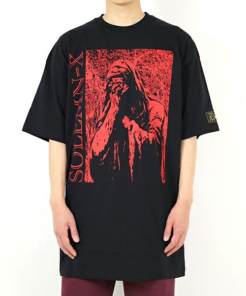 RAF SIMONS＞Oversized T-shirt Solemn-X | MAKES ONLINE STORE