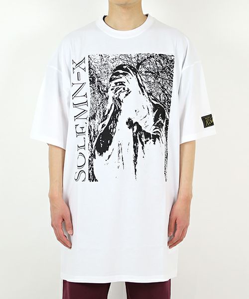 RAF SIMONS＞Oversized T-shirt Solemn-X | MAKES ONLINE STORE