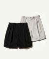 ＜A.PRESSE＞Two Tuck Chino Shorts