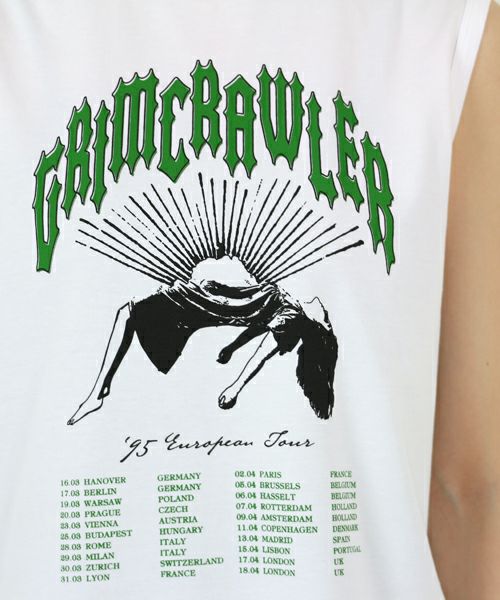 RAF SIMONS＞Sleeveless lightfit top Grimcrawler | MAKES