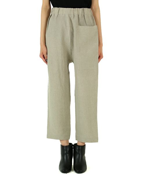 ＜SOFIE D'HOORE＞low crotch cropped pants(PUNCH-LIFE)