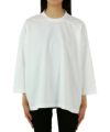 ＜SOFIE D'HOORE＞long sleeve c-neck sweatshirt in fine freece