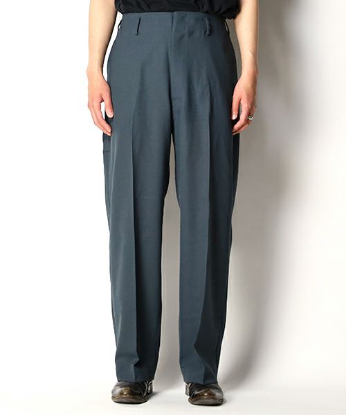 marka＞STITCHLESS TROUSERS - RECYCLE POLYESTER WOOL MESH | MAKES