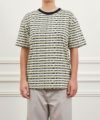 ＜RASSVET＞STRIPED JACQUARD TSHIRT