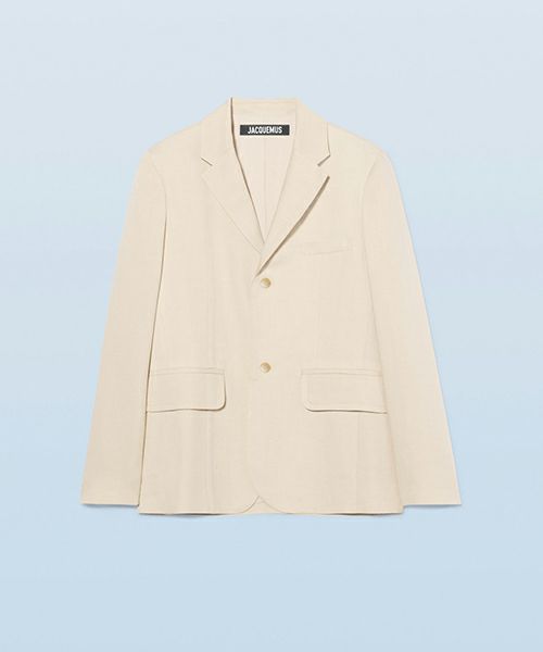 ＜JACQUEMUS ＞Stitched single breasted blazer.