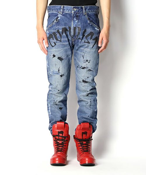 CVTVLIST＞Painted Denim Pants | MAKES ONLINE STORE