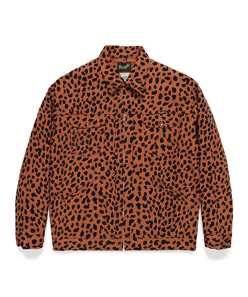 ＜WACKO MARIA＞WRANGLER / LEOPARD TRUCKER JACKET