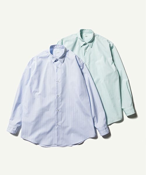 A.PRESSE＞Regular Collar Shirt | MAKES ONLINE STORE