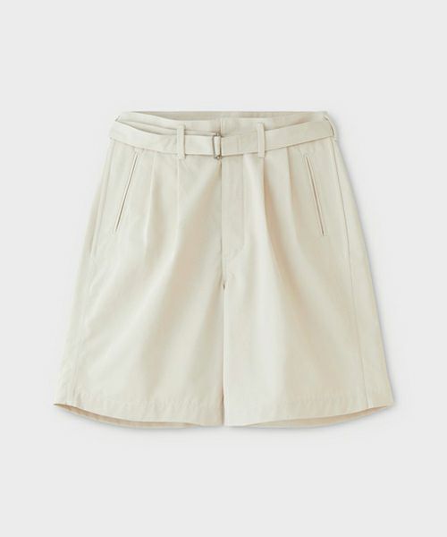 ＜PHIGVEL＞BELTED 2TUCK SHORTS