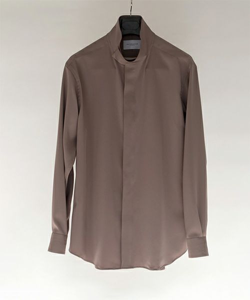 RAINMAKER＞HIGH-NECK COLLAR SHIRT | MAKES ONLINE STORE