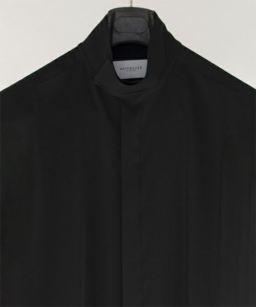 RAINMAKER＞HIGH-NECK COLLAR SHIRT | MAKES ONLINE STORE