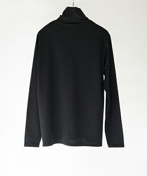 RAINMAKER＞WASHABLE-WOOL HIGH NECK SHIRT | MAKES ONLINE STORE
