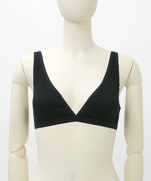 ＜OVERNEATH＞Bra009(Black Black)