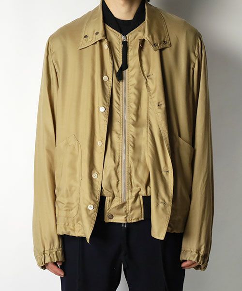 9,125円bed j.w ford - layered bomber jacket