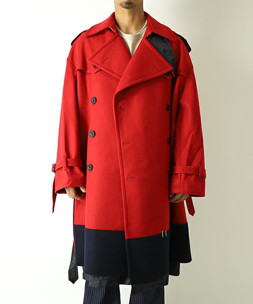 ＜TENDER PERSON＞THREE LAYRED COAT