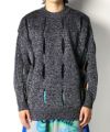 ＜TENDER PERSON＞CUTTING KNIT PULLOVER