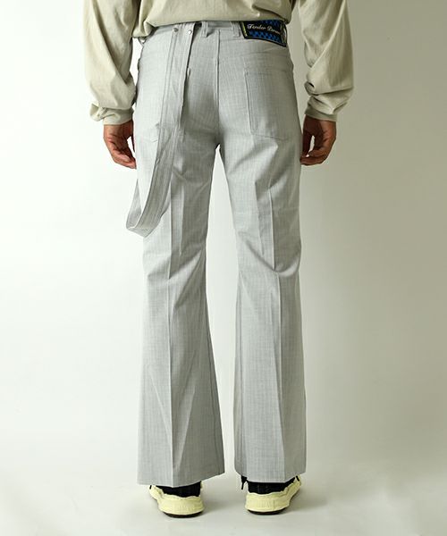 TENDER PERSON＞STRAP FLARE PANTS | MAKES ONLINE STORE