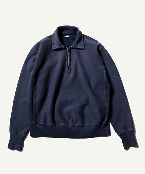 A.PRESSE＞Vintage Half Zip Sweatshirt | MAKES ONLINE STORE
