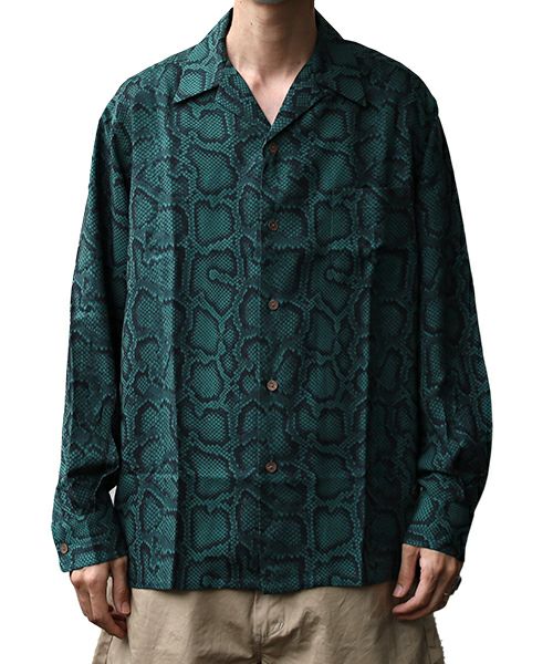 WACKO MARIA＞HAWAIIAN SHIRT L/S (TYPE-3) | MAKES ONLINE STORE