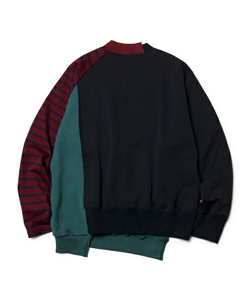 kolor BEACON＞ドッキングSWEAT(22WBM-T03232) | MAKES ONLINE STORE