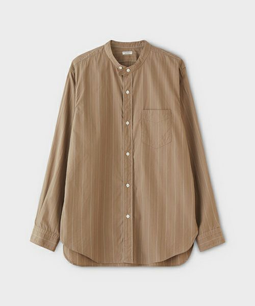 ＜PHIGVEL＞Band Collar Dress Shirt ST