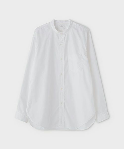 ＜PHIGVEL＞Band Collar Dress Shirt
