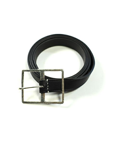 T woven leather belt in black - Tom Ford