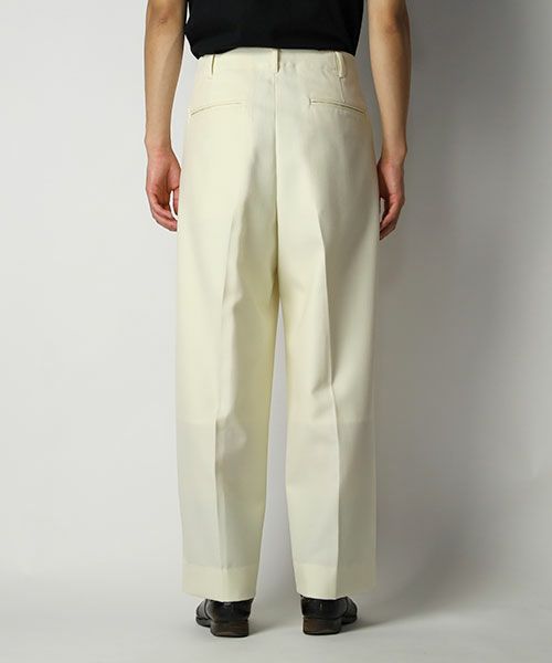 ブラームス ＜blurhms＞Wool Surge Super Wide Slacks