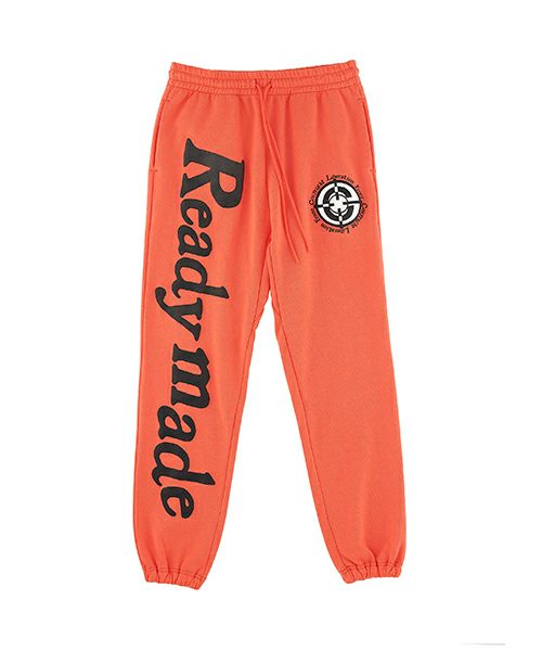 ＜READYMADE＞RM SWEAT PANTS ORANGE | MAKES ONLINE STORE