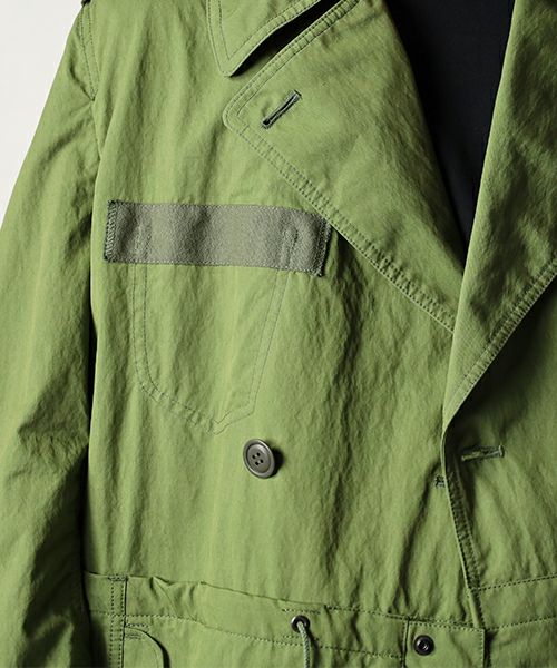 JUNYA WATANABE ナイロンツイル 中綿 ミリタリーコート XS JUNYA WATANABE - JUNYA WATANABE ナイロンツイル 中綿