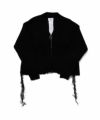 ＜doublet＞ZIP UP FUR YARN CARDIGAN