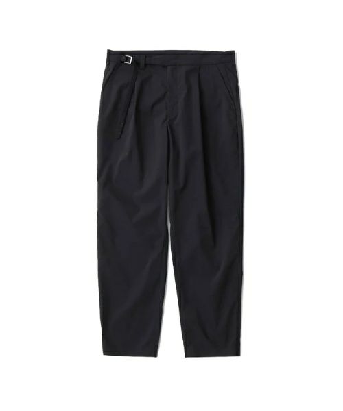 ＜White Mountaineering＞TECH WEATHER WIDE TAPERED PANTS