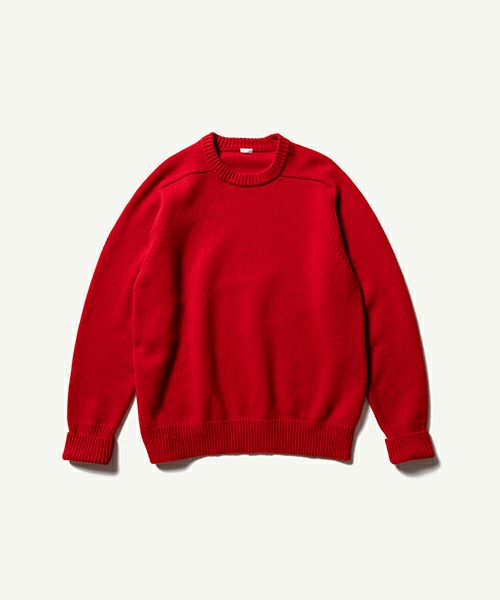 A.PRESSE 22AW Pullover Sweater レッド 2 selectaclub.com.br