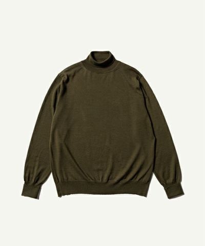 A.PRESSE＞High Gauge Turtleneck Sweater | MAKES ONLINE STORE