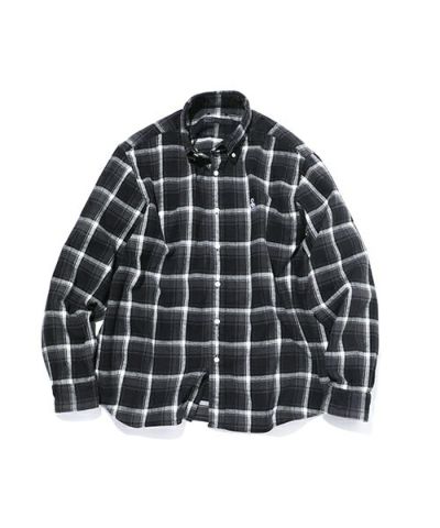 SOPHNET.＞FLANNEL CHECK SCORPION BIG B.D SHIRT | MAKES ONLINE STORE