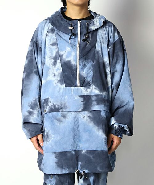 ＜Children of the discordance＞HAND DYEING NYLON ANORAK