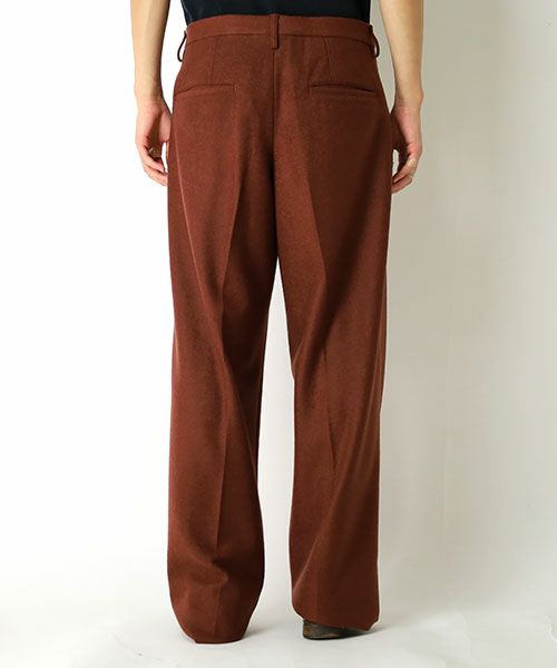 CINOH＞WOOL JERSEY TWO TUCK PANTS | MAKES ONLINE STORE